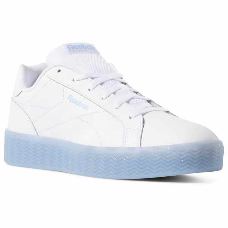 Tenisi Reebok Royal Complete Pfm Dama Albi/Albastri Romania BD7959TU